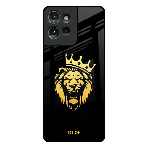 Lion The King Motorola Edge 50 5G Glass Back Cover Online