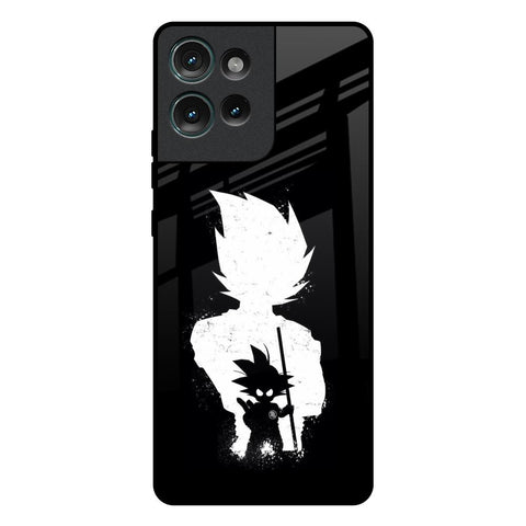 Monochrome Goku Motorola Edge 50 5G Glass Back Cover Online