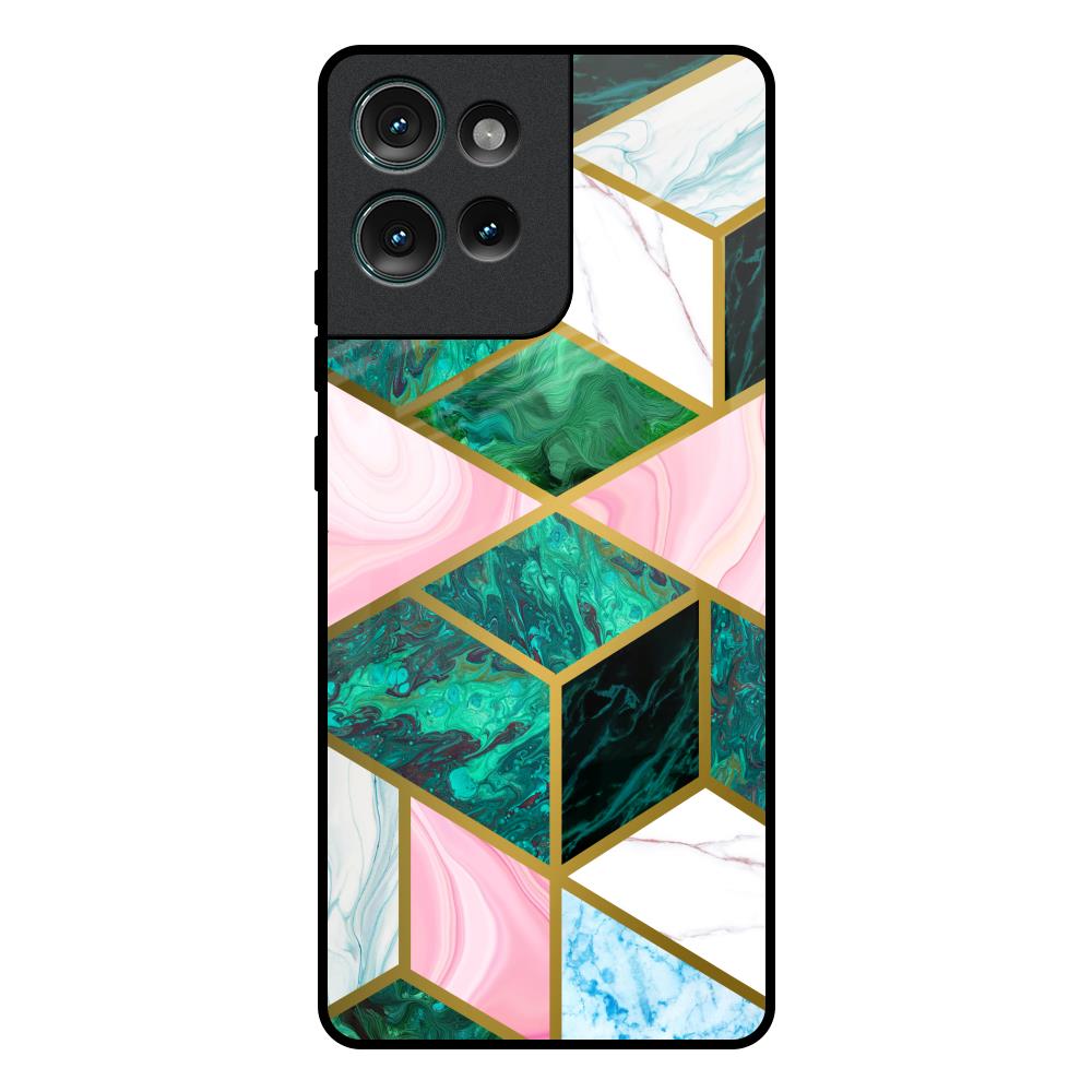 Seamless Green Marble Motorola Edge 50 5G Glass Back Cover Online