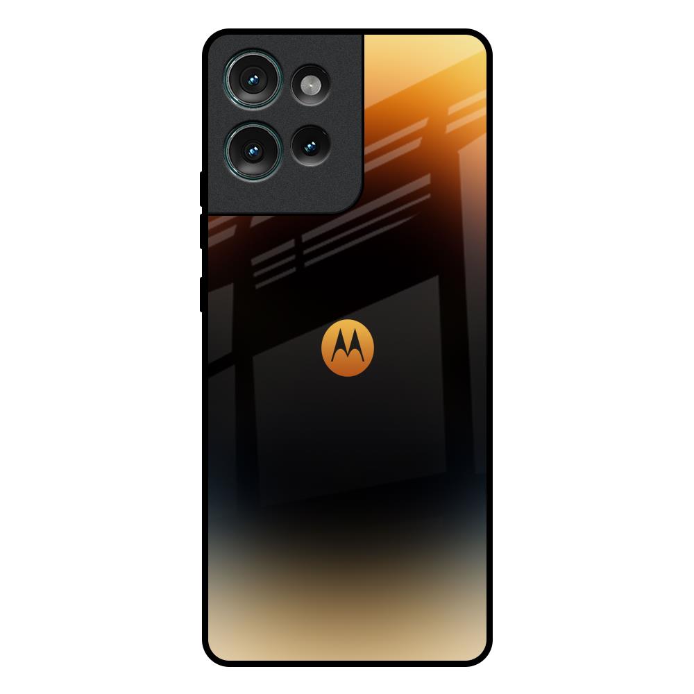 Grainy Yellow Motorola Edge 50 5G Glass Back Cover Online