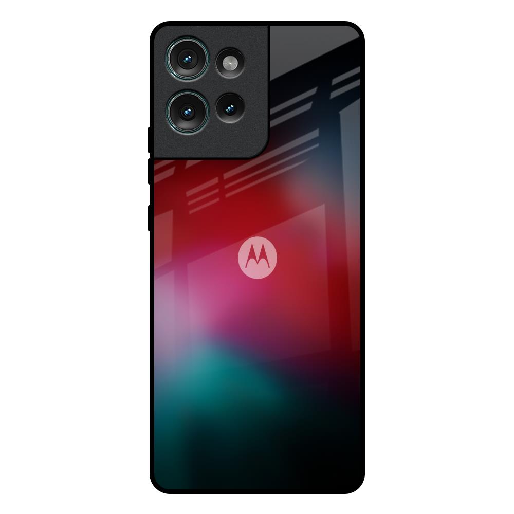 Mystere Red Motorola Edge 50 5G Glass Back Cover Online
