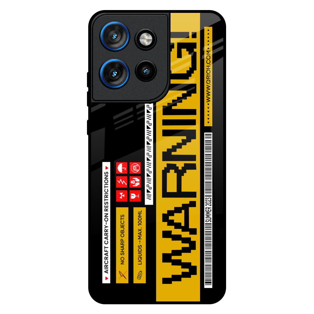 Aircraft Warning Motorola Edge 50 Neo 5G Glass Back Cover Online