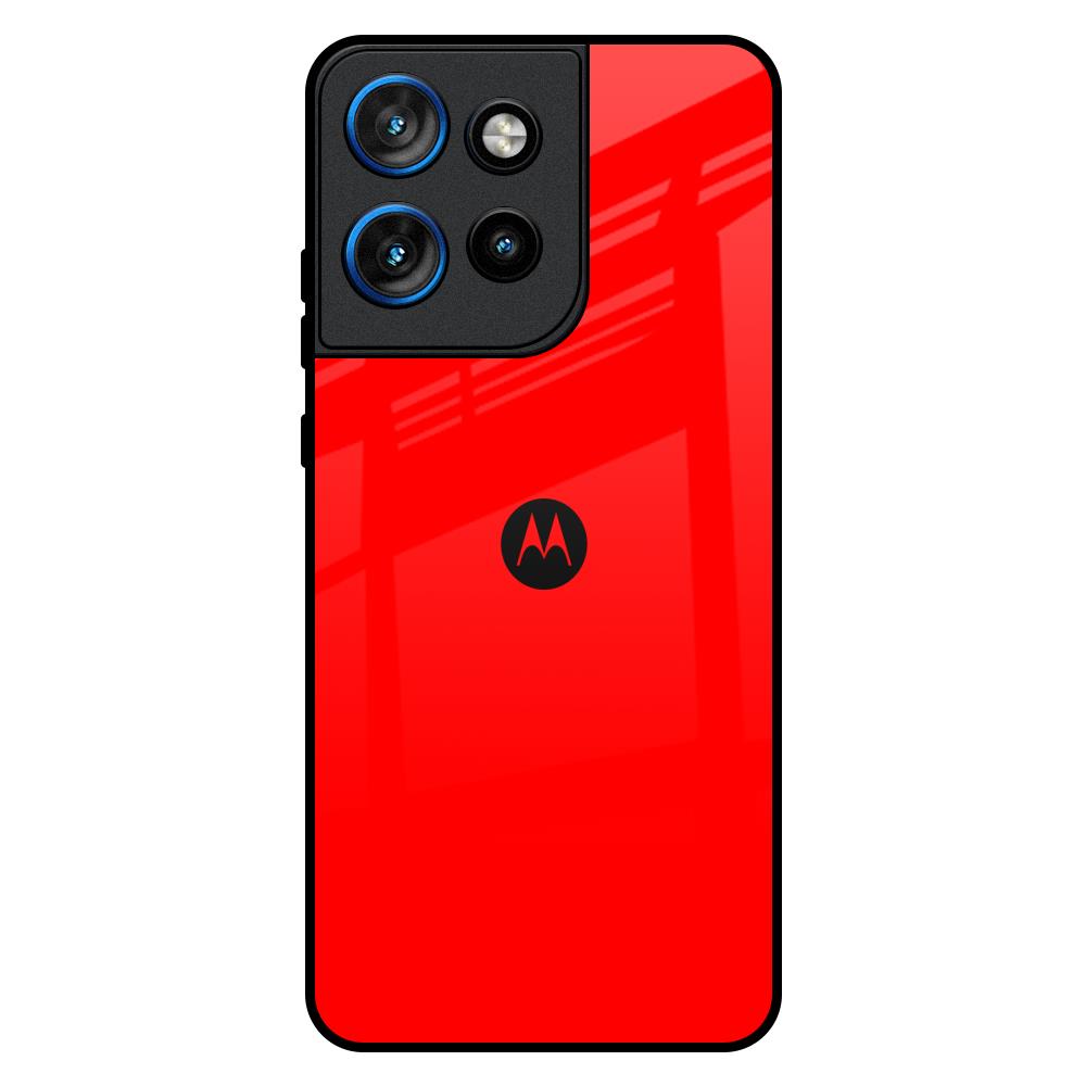 Blood Red Motorola Edge 50 Neo 5G Glass Back Cover Online