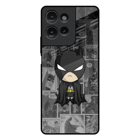 Cartoon Art Motorola G75 5G Glass Back Cover Online
