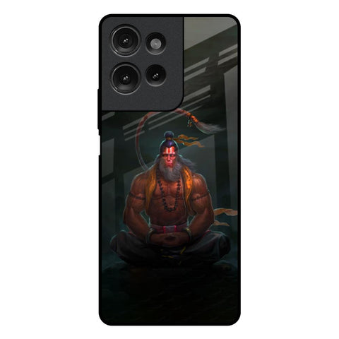 Lord Hanuman Animated Motorola G75 5G Glass Back Cover Online