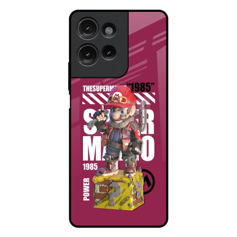 Gangster Hero Motorola G75 5G Glass Back Cover Online
