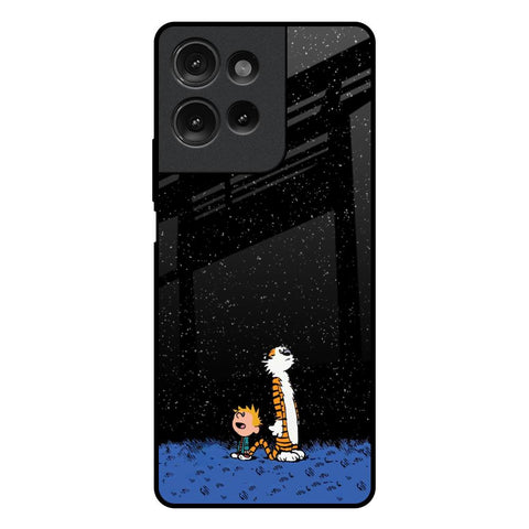 Night Sky Star Motorola G75 5G Glass Back Cover Online