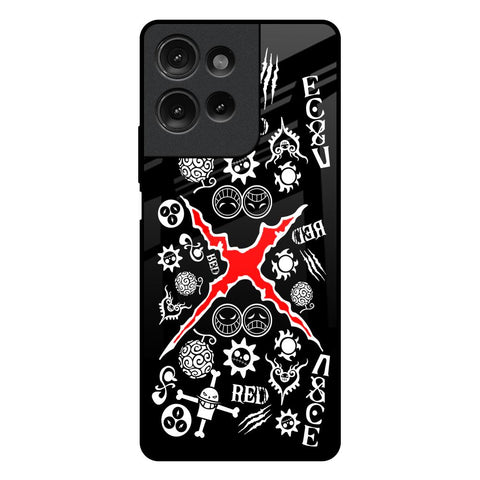 Red Zone Motorola G75 5G Glass Back Cover Online