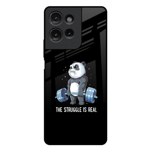 Real Struggle Motorola G75 5G Glass Back Cover Online