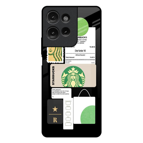 Coffee Latte Motorola G75 5G Glass Back Cover Online
