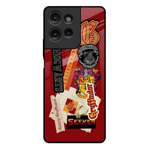 Gryffindor Motorola G75 5G Glass Back Cover Online