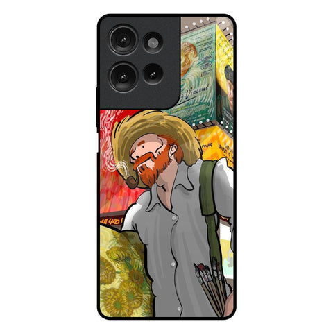 Loving Vincent Motorola G75 5G Glass Back Cover Online