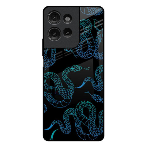 Serpentine Motorola G75 5G Glass Back Cover Online