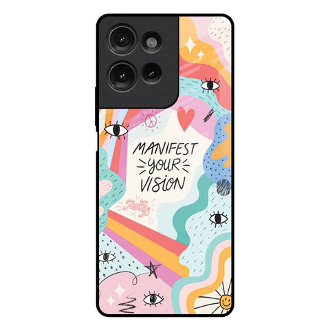 Vision Manifest Motorola G75 5G Glass Back Cover Online