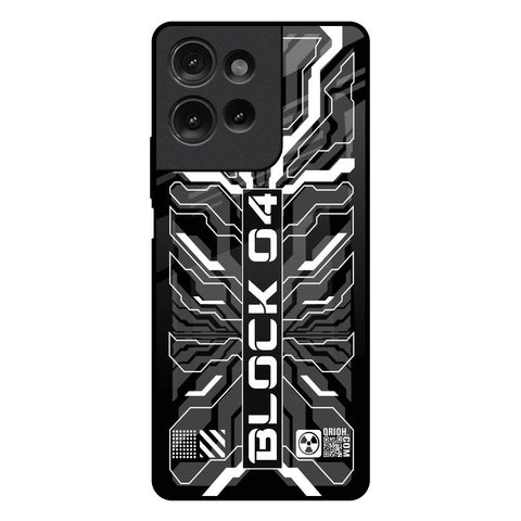 Monochrome Magic Motorola G75 5G Glass Back Cover Online