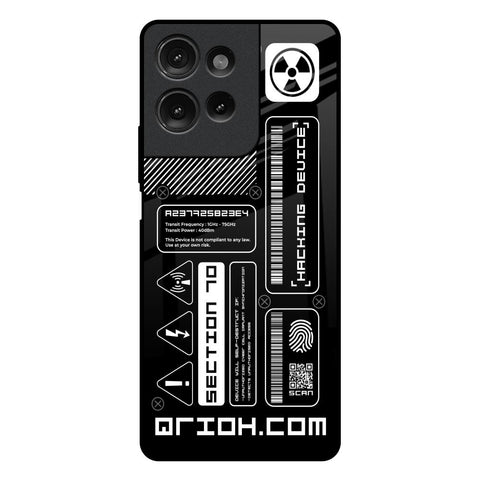 Futuristic Art Motorola G75 5G Glass Back Cover Online