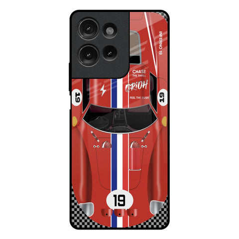 Racing Vintage Motorola G75 5G Glass Back Cover Online