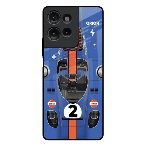 Car Adiction Motorola G75 5G Glass Back Cover Online
