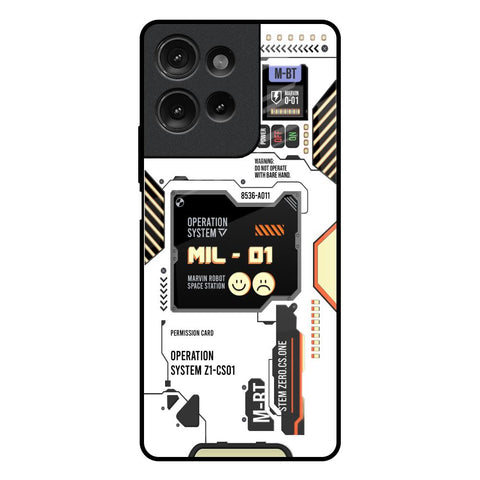 Tech Display Motorola G75 5G Glass Back Cover Online