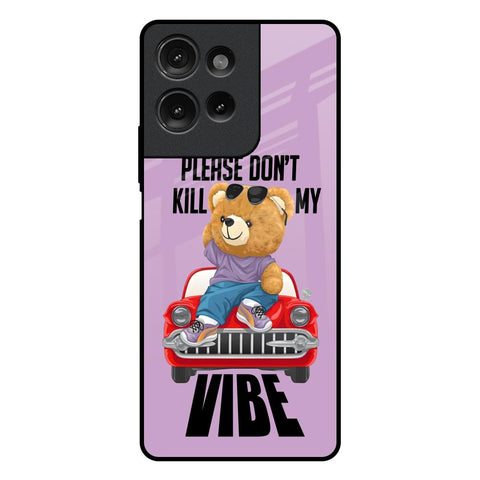 Don't Kill My Vibe Motorola G75 5G Glass Back Cover Online