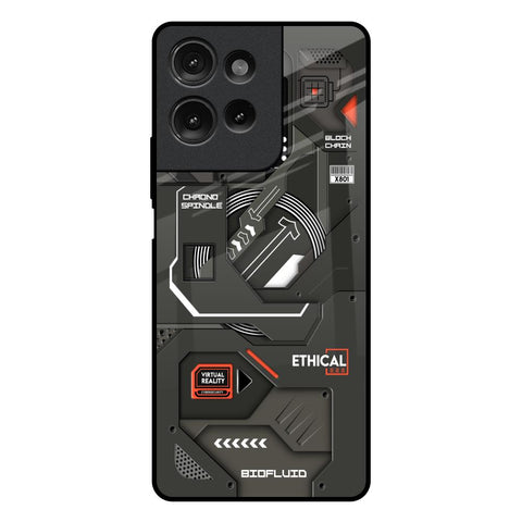 Tech Aesthetics Motorola G75 5G Glass Back Cover Online