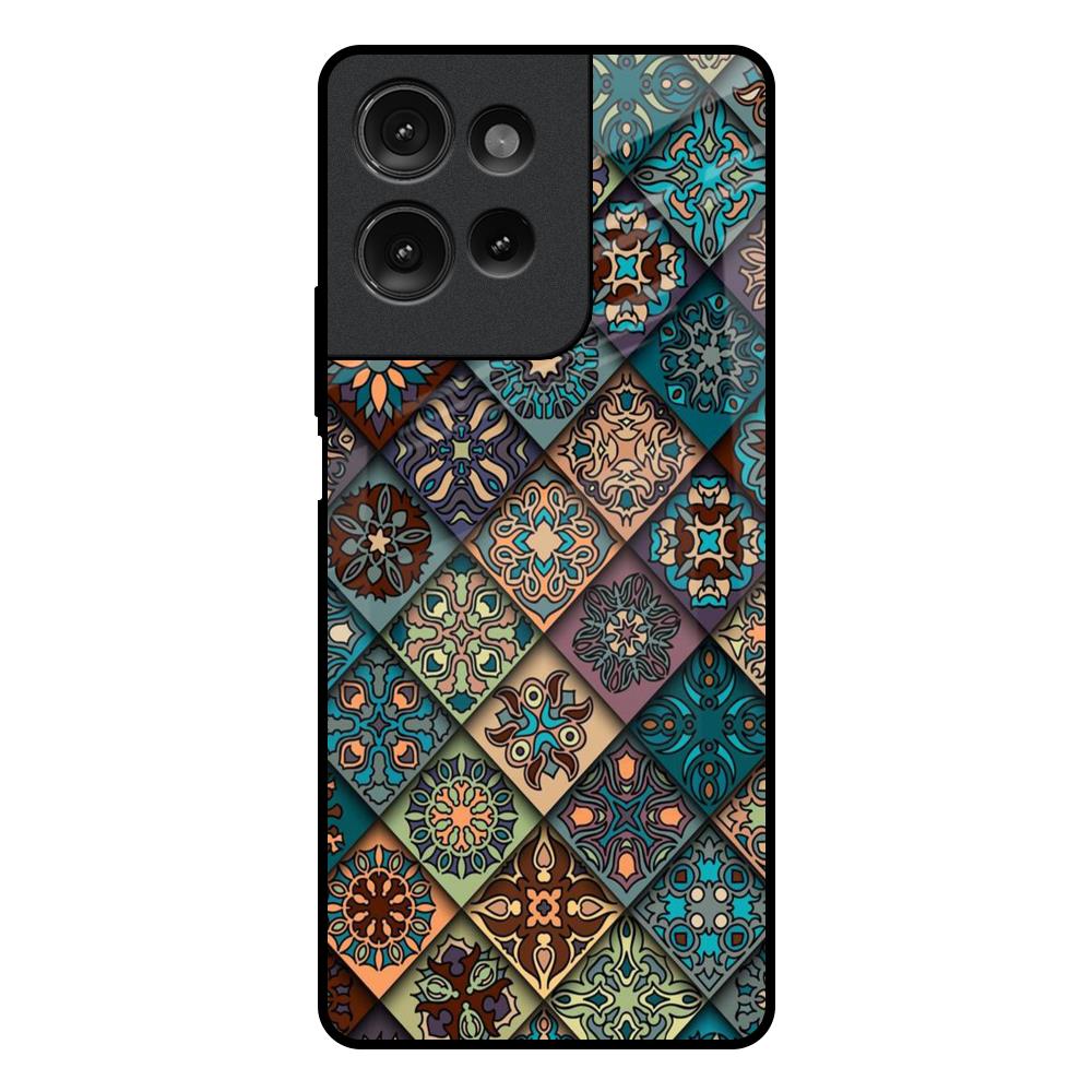 Retro Art Motorola G75 5G Glass Back Cover Online