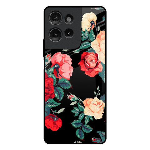 Floral Bunch Motorola G75 5G Glass Back Cover Online