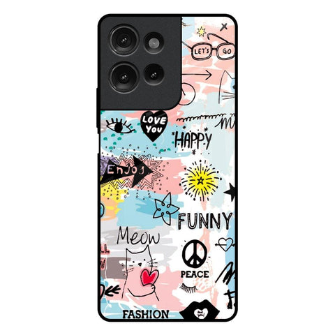 Just For You Motorola G75 5G Glass Back Cover Online