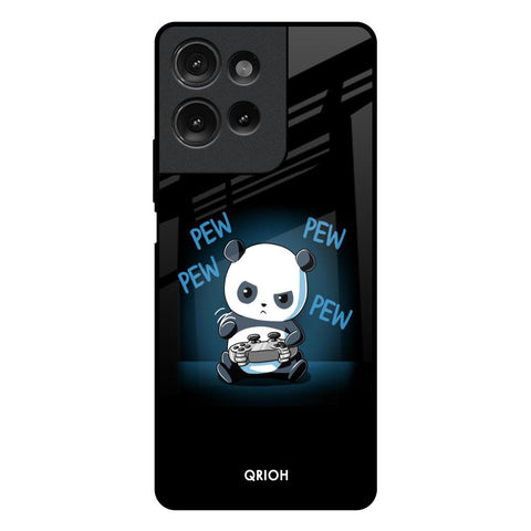 Pew Pew Motorola G75 5G Glass Back Cover Online