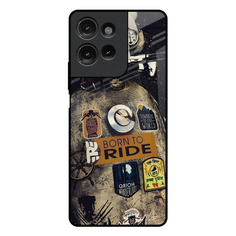 Ride Mode On Motorola G75 5G Glass Back Cover Online