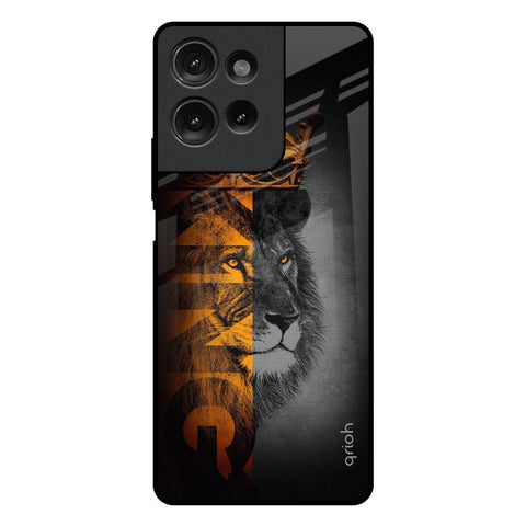 King Of Forest Motorola G75 5G Glass Back Cover Online