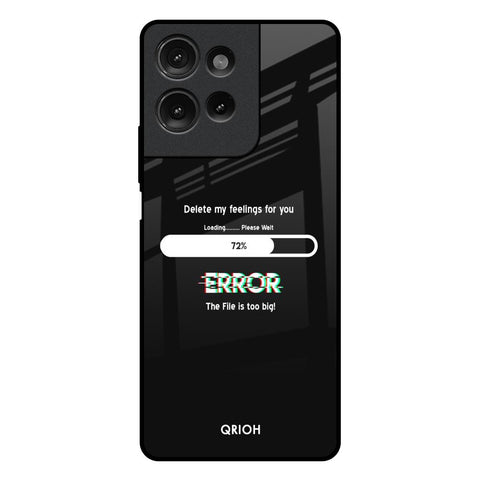 Error Motorola G75 5G Glass Back Cover Online