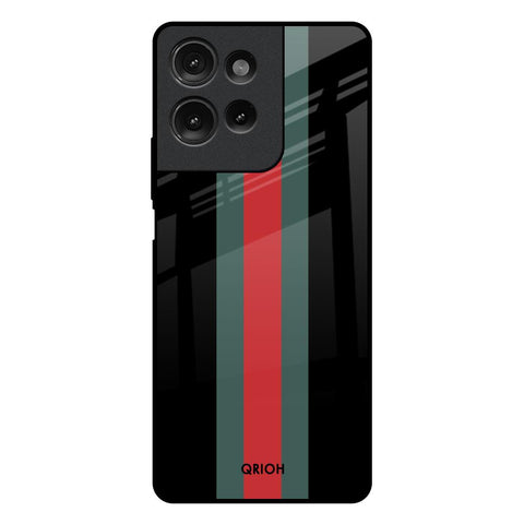 Vertical Stripes Motorola G75 5G Glass Back Cover Online