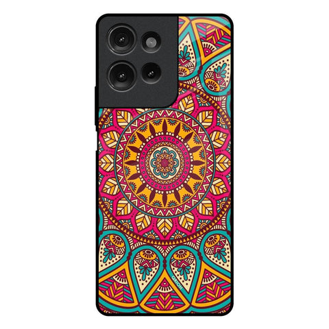 Elegant Mandala Motorola G75 5G Glass Back Cover Online