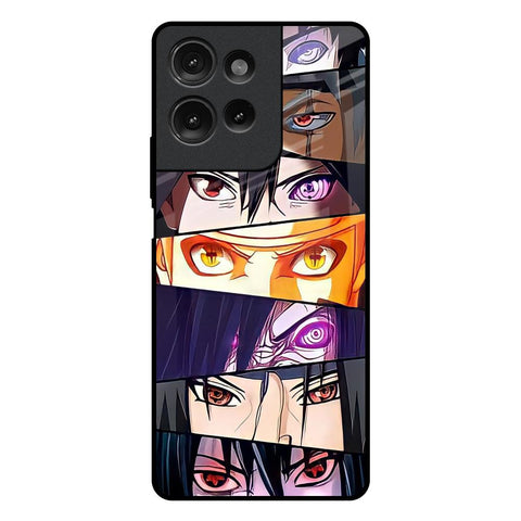Anime Eyes Motorola G75 5G Glass Back Cover Online