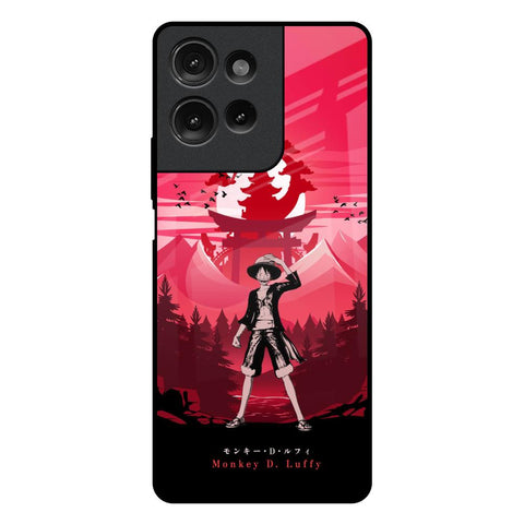 Lost In Forest Motorola G75 5G Glass Back Cover Online