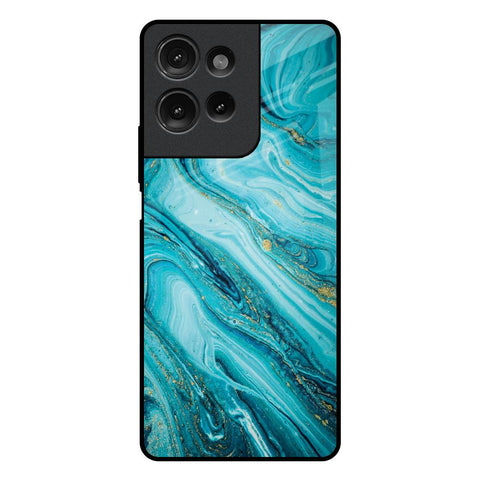 Ocean Marble Motorola G75 5G Glass Back Cover Online