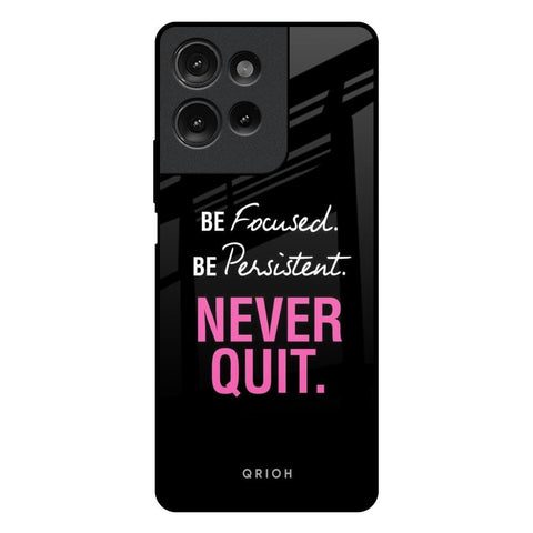 Be Focused Motorola G75 5G Glass Back Cover Online