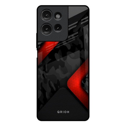 Modern Camo Abstract Motorola G75 5G Glass Back Cover Online