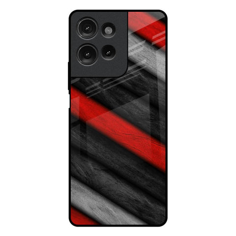 Soft Wooden Texture Motorola G75 5G Glass Back Cover Online