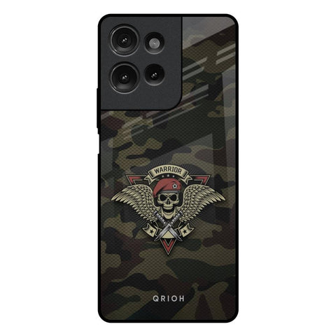 Army Warrior Motorola G75 5G Glass Back Cover Online