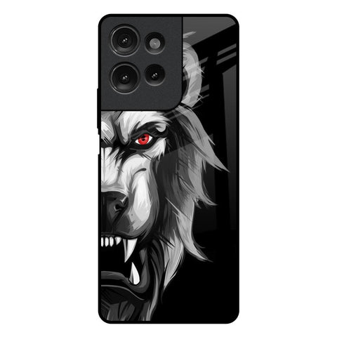 Wild Lion Motorola G75 5G Glass Back Cover Online