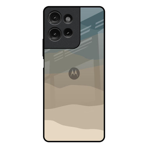 Abstract Mountain Pattern Motorola G75 5G Glass Back Cover Online