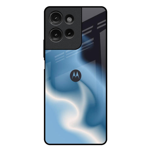 Blue Waves Motorola G75 5G Glass Back Cover Online