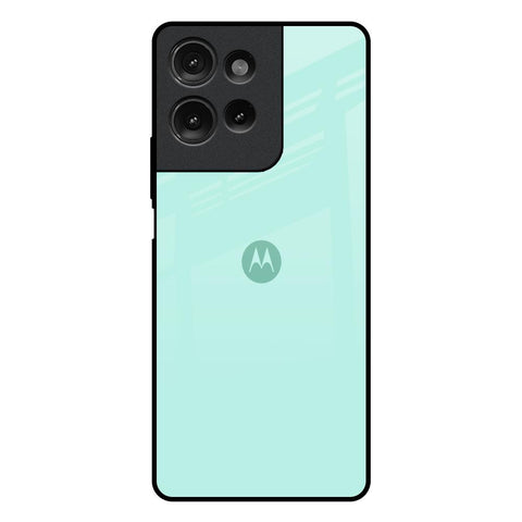 Teal Motorola G75 5G Glass Back Cover Online