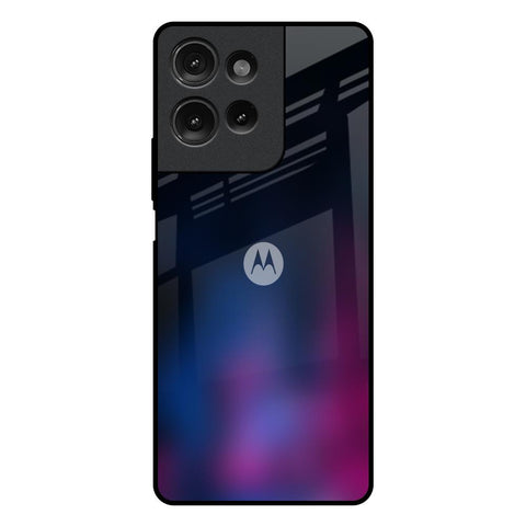 Pink Smudge Motorola G75 5G Glass Back Cover Online