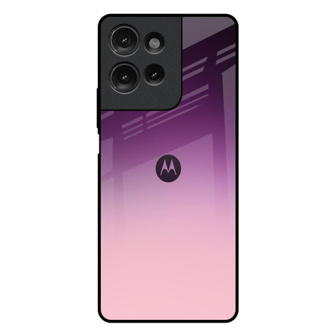 Purple Gradient Motorola G75 5G Glass Back Cover Online