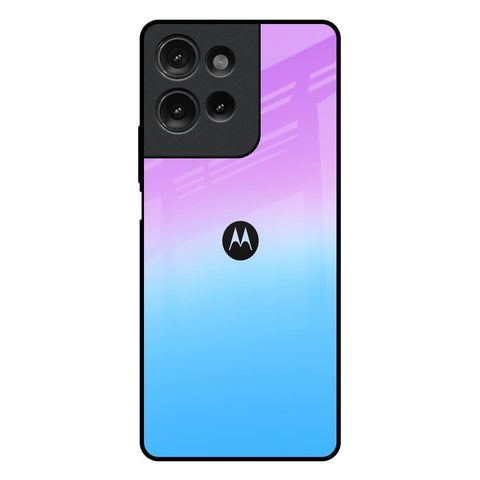 Unicorn Pattern Motorola G75 5G Glass Back Cover Online