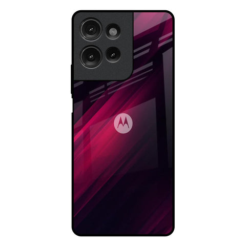 Razor Black Motorola G75 5G Glass Back Cover Online