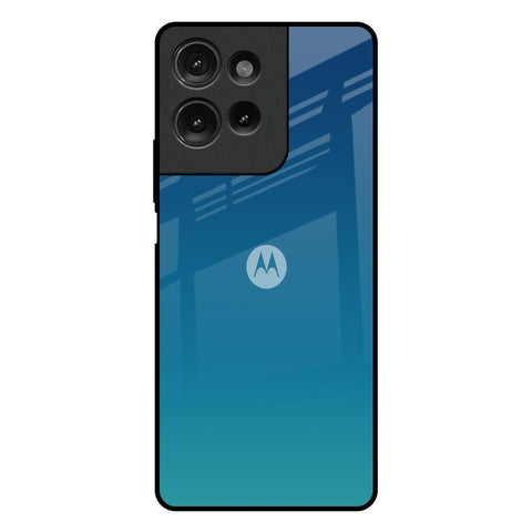 Celestial Blue Motorola G75 5G Glass Back Cover Online